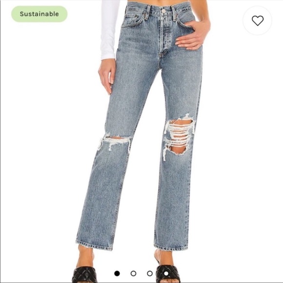 Agolde Denim - NWOT Agolde Lana mid rise straight jeans